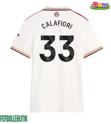 Arsenal Riccardo Calafiori #33 Tredje Tröja Kvinnor 2025-26 Kortärmad